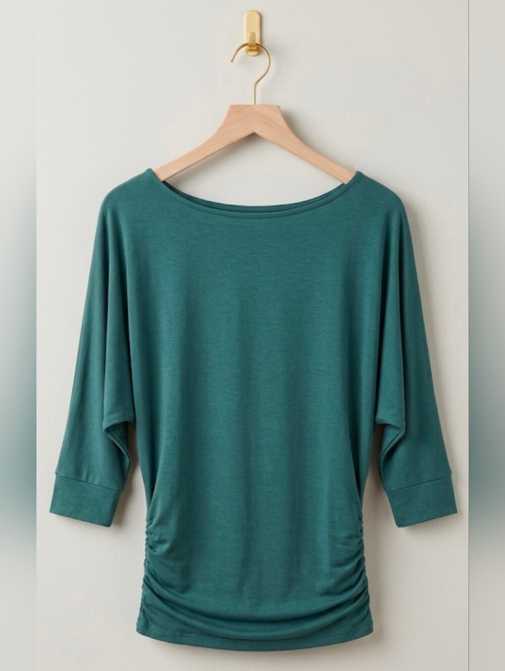 Dolman Side Shirred Modest Top Size XXL